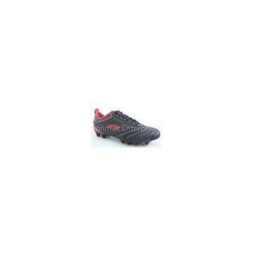 Anti Slip PU, EVA, TPU Red / White / Black / Blue Men Indoor Soccer Running Shoes