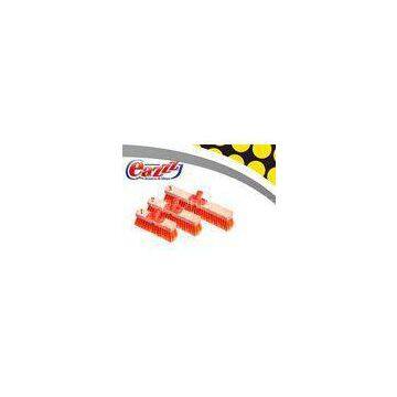 Orange Sweeping Brooms / Garden Broom For Streets parking lots and driveways