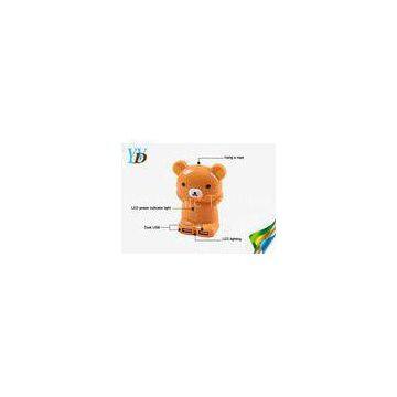 3D Bear Cartoon USB Backup Charger 4000mAh Gift Power Bank of Li-ion battery