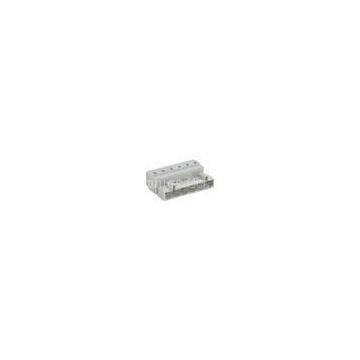 2-24 Pole 7.5mm Pitch 300V 15A 24 - 14 AWG MCS Connectors With Fixing Flange