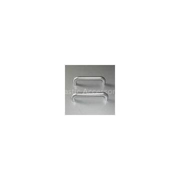 Modern simple style Plastic Cabinet Handles D Shape Silver Color