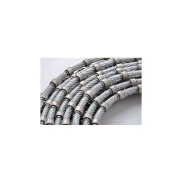 Diamond wire rope for granite cutting