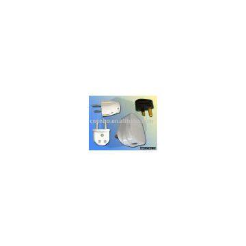 electric round-leg/deplanate-leg European/UK power plug