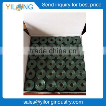 Polyester plastic side multi color prewound bobbins