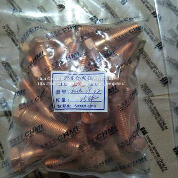 jinan diesel engine spare parts retainer 30,rocker arm exhaust,bushing,washer,nut,stud,sleeve,bolt M10*30,flange