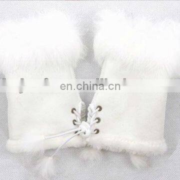 newest design hot warm popular elegant plush mitten