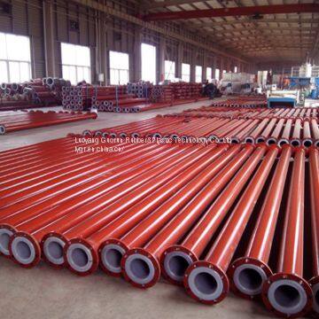 anti-corrosion pipe with plastic lined pipe for waste water treatment
