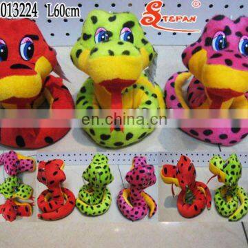 WMR2013224 2013 Stuffed Plush SnakeToys,Plush Animal Snake Toy