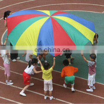 Rainbow Parachute Waterproof Outdoor Game For Preschool Or Daycares Teamwork