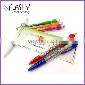 Promotional Ballpoint Banner Pen Plastic Banner Pen Custom Logo Printed Banner Pen Manufacturer