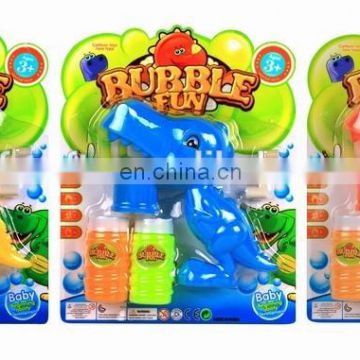 2015 new design dinosaur bubble gun toys