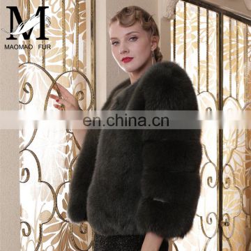 2016 New Wholesale Luxurious Fashion Winter Hot Sale Real Fox Fur Coat Sex