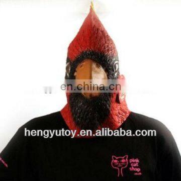 The Vivid Rich and colorful Bird New Design cardinal Mask of animal Latex masks