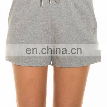 Summer 2015 Newest Fashion Design Light Denim Crochet Distress Hot Shorts For Women