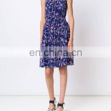MIKA2486 Floral Print Flared Dress photo-2