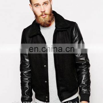 Varsity Wool Leather Jackets
