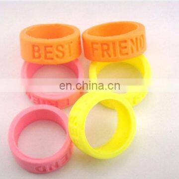 2014 Quality Fashionable Silicon Finger Ring