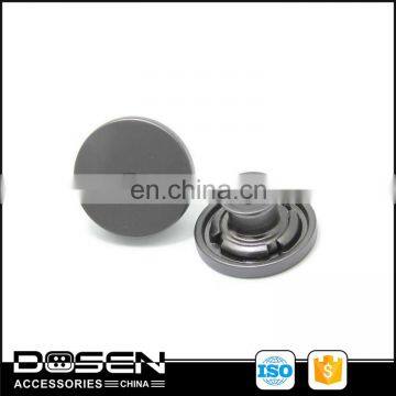 Wholesale enamel jeans button ,Gunmetal color metal engraved Logo denim jeans button .