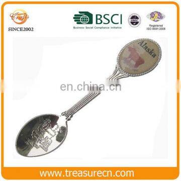 Custom logo design collectible souvenir spoons