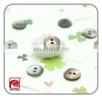 Eco-friendly natural color real shell button, 2 hole/4 hole paua shell button