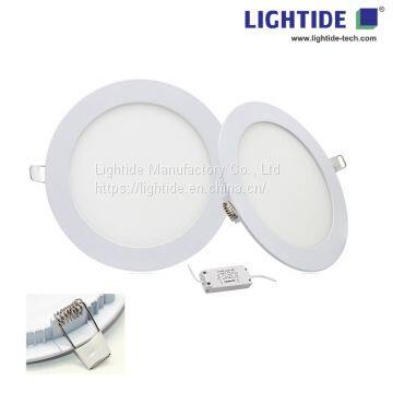 4inch Slim Round LED Ceiling Panel Lights, 12W, 100-240vac / 277VAC. 3 years warranty