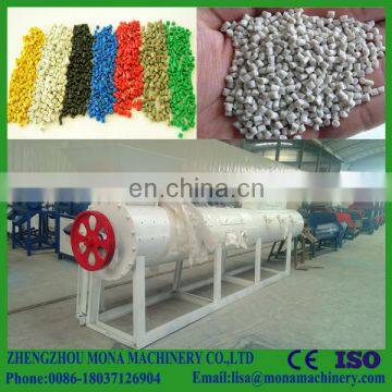 water ring hot cutting type waste PP PE plastic granulating line/PP PE film pelletizing machine/granule making machine