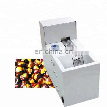 Chestnut cracker for mini chestnut opening cutting machine price