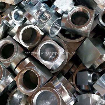 High Temperature Pipe Fitting ASTM A105N 90Degree Elbow Threaded photo-3