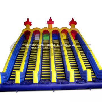 Outdoor Inflatable Castle With Slide/ Inflatable Bouncer Slide Combo for Kids