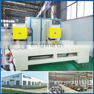 Double corners seamless welding PVC window fabricating machine