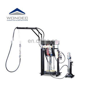 Double silicone extruder machine glass silicon glue component