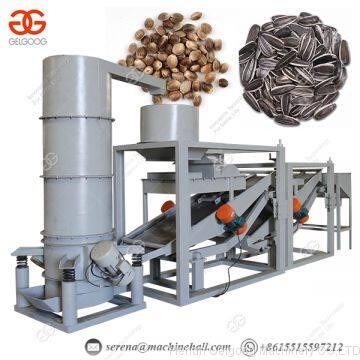 Automatic Kenaf Hemp Decorticator Machine Sunflower Seeds Shelling Machine