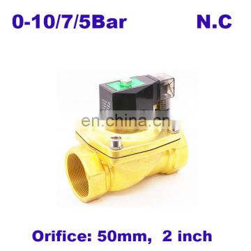 2 inch water solenoid valve normall close PU-50 50mm Original 2 way NBR FKM