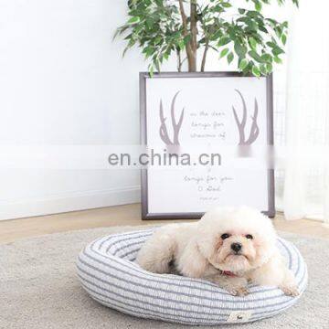 PP Foam Polyester Sofa Wholesale Pet Small Round Dog Bed photo-3