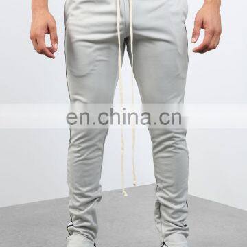 DiZNEW OEM USA Brand 94% Polyester 6% Elastane Track Pants With Stripe photo-2