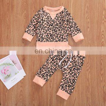 Pink Cheetah Toddler Girl Outfits Fall Boutique Outfit photo-2