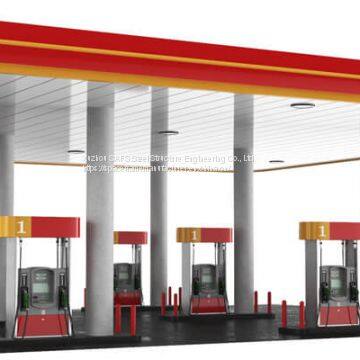 Different Types of Gas Station-3D Models