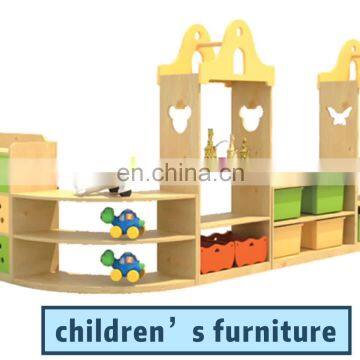 factory home kids furniture wood book shelf , newspaper bookshelf for kids