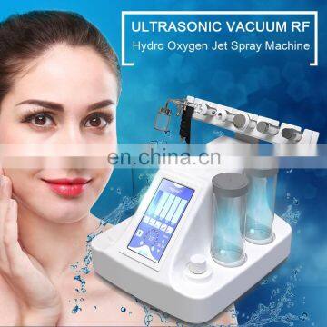 Factory 7 in 1 Multifunction Aqua Hydra Skin Galvanic Facial Spa Machine Water Dermabrasion Facial Care Machine