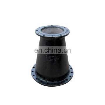 ISO2531 DN200 ductile cast iron DI pipe fitting double flange reducer