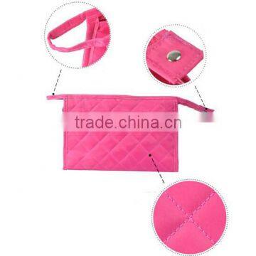 Prismatic Tartan Pattern Fashionable Cosmetic Bag, High Class for Female photo-5