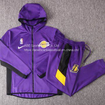 Los Angeles Lakers Hooded Jacket Suit