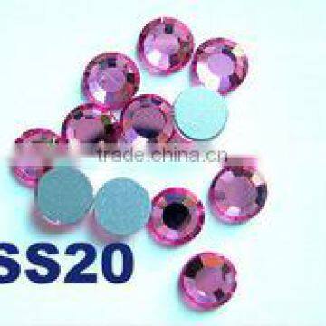 china cheap ss20 hot fix strass factory;2014 china newest hotfix strass;hot sale hot fix strass