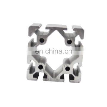 aluminum extruded used for conveyor chain 8080 combine chain guide rail roller rail conveyor