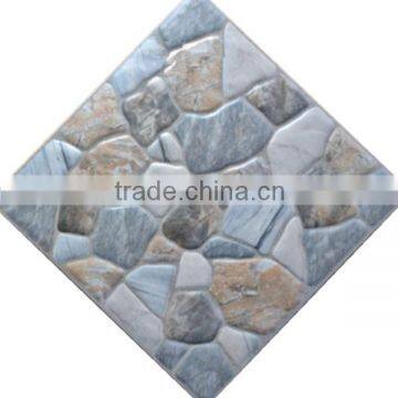 300 X 300mm rock look 3D Inkjet floor ceramic tile discontinued tile with exinterior tile