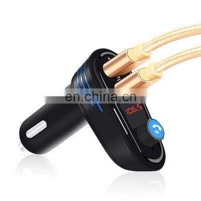 2020 Multifunction AP02 Dual USB Charging With Handsfree Wireless Car MP3 Music Player photo-2