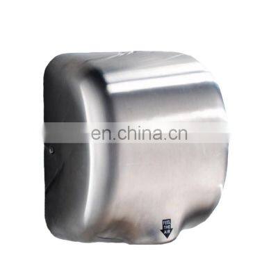 SUS304 Stainless Steel Case Mini Automatic Jet Air Hand Dryer