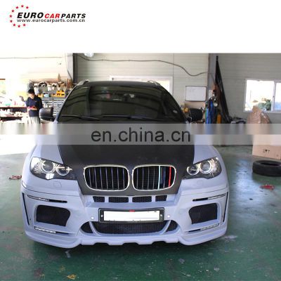 X6 E71 HM style pp material body kit e71 body parts fit for E71 body kit car bumpers kit upgrade