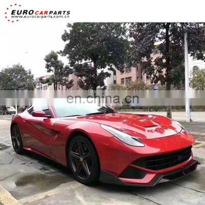 Factory F12 Carbon Fiber Material Body Kit for F12 Front Lip Side Skirt Rear Diffuser and Roof Wing photo-2