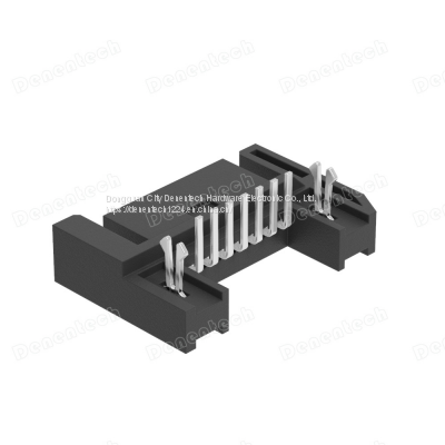 Denentech SATA 7P Male Reverse Right Angle DIP Connector photo-3